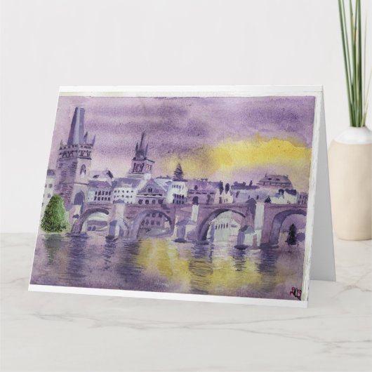 Carte Se souvenir de Prague (Devant)