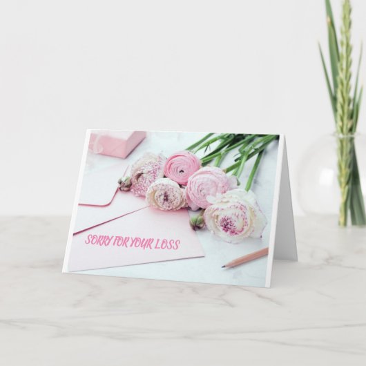 CARTE SE SOVVENIR DE SON PROCHE EN TEMPS DE PERTE (Devant)