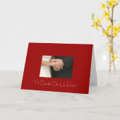 Carte Se tenant la main (Fleur jaune)