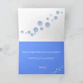 Carte Sea Horse Birthday Card (Intérieur)