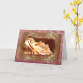 Carte Sea Shell - Ocean Beach Shells (Fleur jaune)