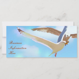 Carte Seagulles dans le Signet Calendrier de vol 2012 vo