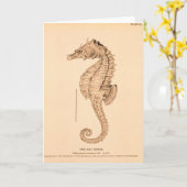 Carte Seahorse (Fleur jaune)