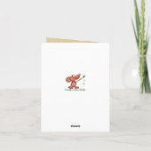 Carte Seal merveilleusement ami Seal Anniversaire (Dos)