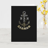 Carte Seaman 2020 (Fleur jaune)