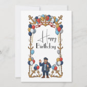 Carte Seaman's Birthday (Devant)