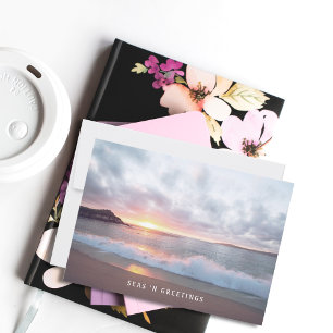 Carte Seas Et Salutations Nautique Californie Sunset