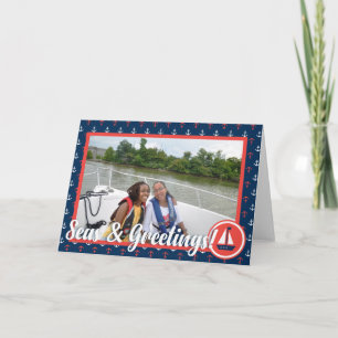 Carte Seas & Salutations - Cadre photo