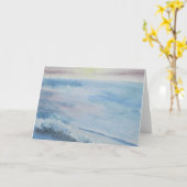 Carte Seascape (Fleur jaune)
