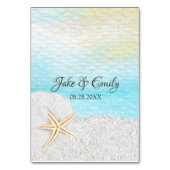 Carte Seaside Beach White Sand Table (Dos)