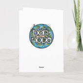 Carte Seasons Chats - Jardin de printemps (Dos)