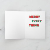 Carte Season's Greetings (Intérieur)