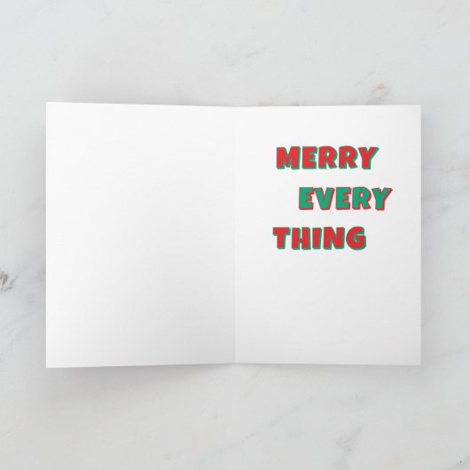 Carte Season's Greetings (Intérieur)