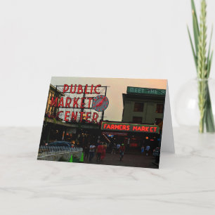 Carte Seattle Public Market Center #1