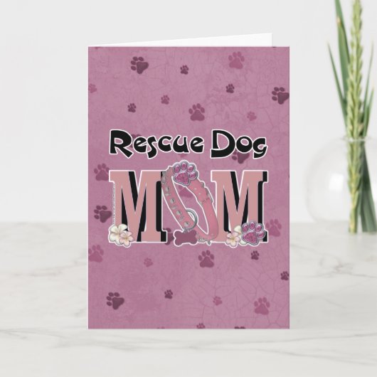 Carte Secourir MOM chien (Devant)
