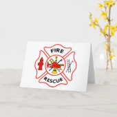 Carte Secourt incendie (Fleur jaune)