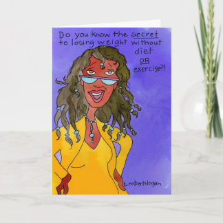 Carte Secret à perdre du poids