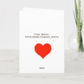 Carte Secret Admirer (Dos)