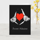 Carte Secret Admirer (Fleur jaune)