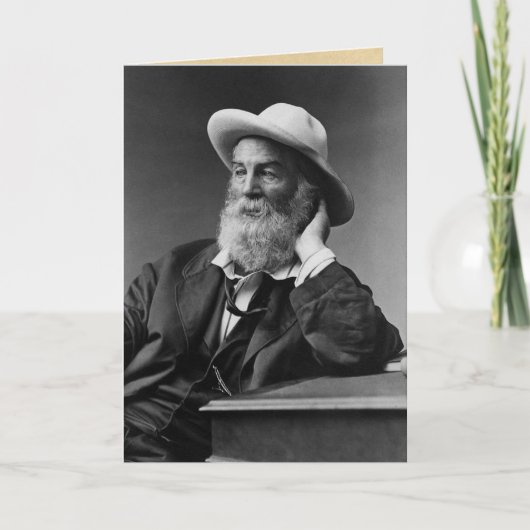 Carte "Secret citation de Walt Whitman de meilleure (Devant)
