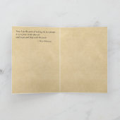 Carte "Secret citation de Walt Whitman de meilleure (Intérieur)