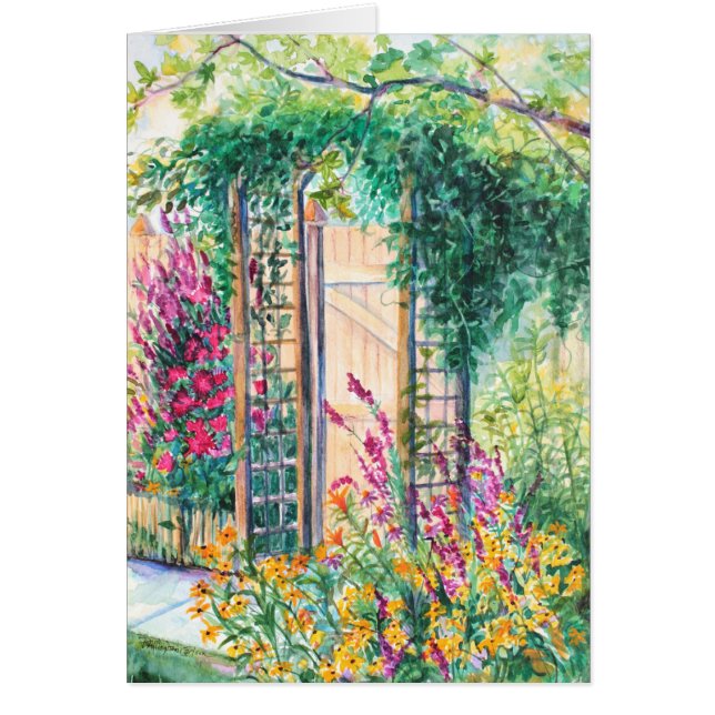 Carte secrète de jardin d'été de PMACarlson (Devant)