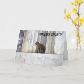 Carte Sécurité de patrie (Fleur jaune)