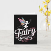 Carte Sécurité Fée 1  (Fleur jaune)