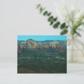 Carte Sedona et Coffee Pot Rock d'en haut (Debout devant)