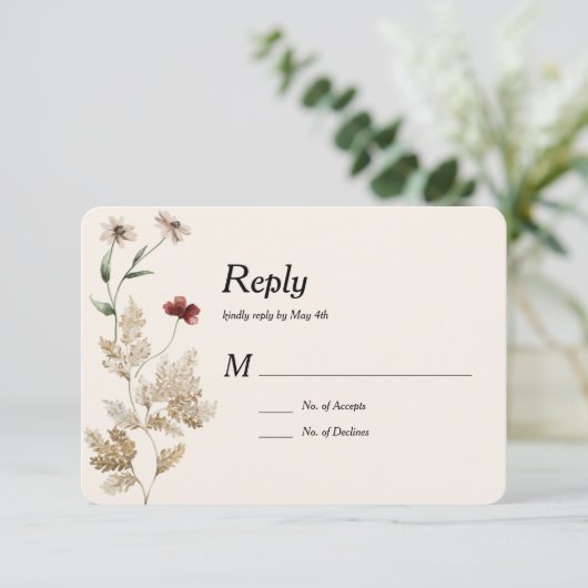Carte Sedona Garden RSVP (Debout devant)