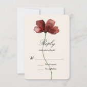 Carte Sedona Garden RSVP (Devant)