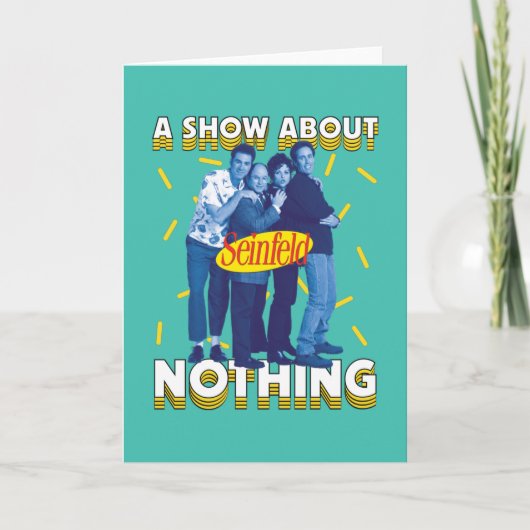 Carte Seinfeld | A Show About Nothing (Devant)