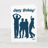 Carte Seinfeld | Groupe Silhouette Anniversaire (Devant)