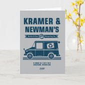 Carte Seinfeld | Kramer & Newman's Recycling Co. (Fleur jaune)