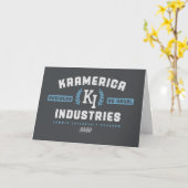Carte Seinfeld | Kramerica Industries (Fleur jaune)