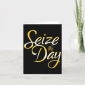 Carte Seize The Day  (Devant)