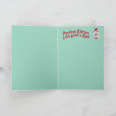 Carte Séjour de Noël de Kitty Perse (Intérieur)