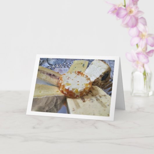 Carte Sélection de fromages (Orchidée)