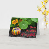 Carte Sélection du patch (Fleur jaune)