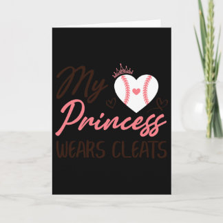 Carte Sell Mom Dad My Princess Wears Cleats