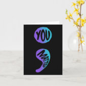 Carte Semaine de sensibilisation à la prévention du suic (Fleur jaune)