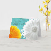 Carte Semaine des infirmières (Fleur jaune)