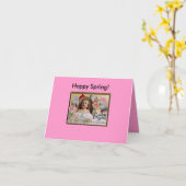 Carte Semences Fleurs, Bon Printemps ! (Fleur jaune)