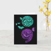 Carte Semicolon de sensibilisation au suicide en santé m (Fleur jaune)