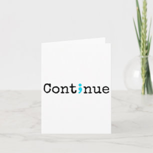 Carte Semicolon Santé mentale & Prévention du suicid