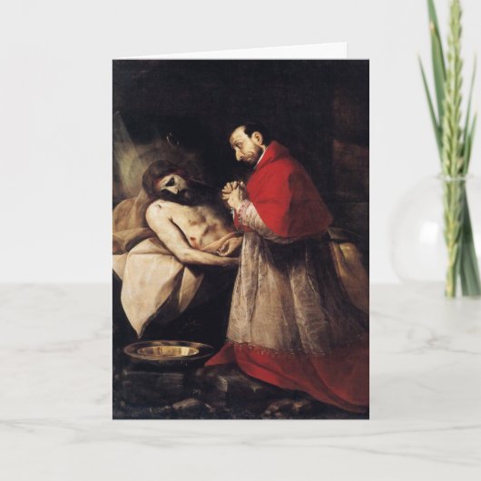 Carte Séminaire catholique Salutation et encouragement (Devant)