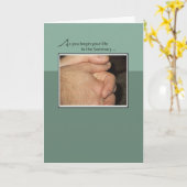 Carte Séminaristes de félicitations dans la prière (Fleur jaune)