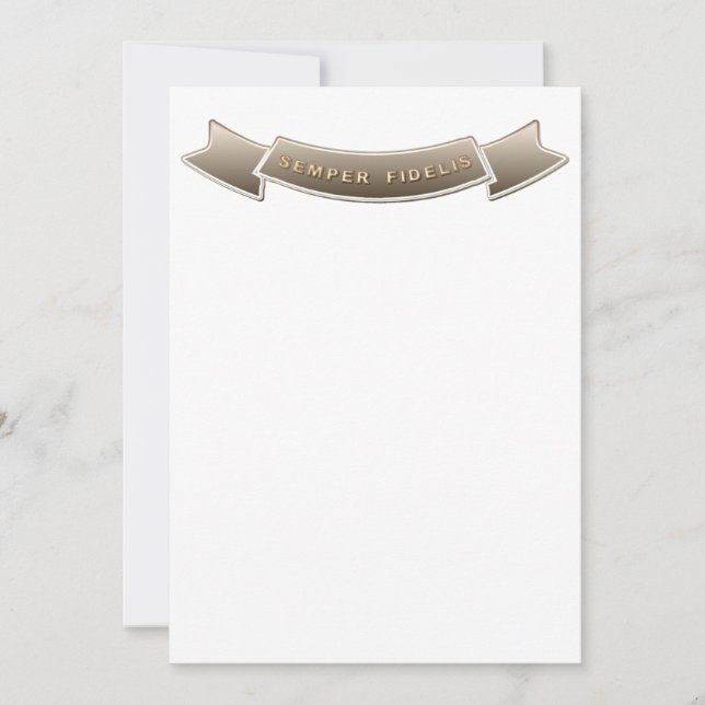 Carte Semper Fidelis (Devant)