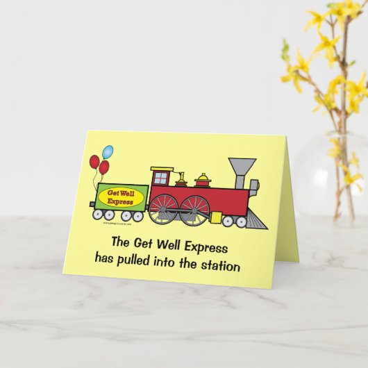 Carte S'en sortir bientôt (Fleur jaune)