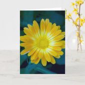 Carte Send Flower to your friends that lasts. (Fleur jaune)